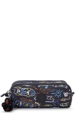 ΚΑΣΕΤΙΝΑ ΜΑΚΡΟΣΤΕΝΗ KIPLING GITROU NEON SKATE I3560-71M 3 ΘΕΣΕΩΝ