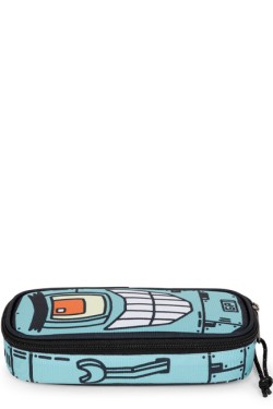 ΚΑΣΕΤΙΝΑ ΟΒΑΛ BOX EASTPAK OVAL SINGLE EK000717E0F1 SPONGEBOB PLANKTON