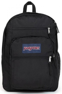 ΤΣΑΝΤΑ ΠΛΑΤΗΣ JANSPORT BIG STUDENT EK0A5BAHN551 BLACK ΠΟΛΥΘΕΣΙΑΚΗ