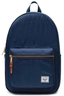 ΤΣΑΝΤΑ ΠΛΑΤΗΣ ΜΕ ΘΗΚΗ LAPTOP HERSCHEL SETTLEMENT NAVY ΜΟΝΟΘΕΣΙΑΚΗ