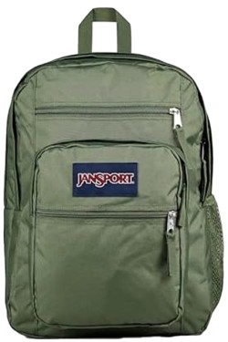ΤΣΑΝΤΑ ΠΛΑΤΗΣ JANSPORT BIG STUDENT EK0A5BAH2T3 CARGO GREEN ΠΟΛΥΘΕΣΙΑΚΗ