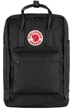 ΤΣΑΝΤΑ ΠΛΑΤΗΣ FJALLRAVEN KANKEN 23525-550 BLACK ΜΕ ΘΗΚΗ LAPTOP 17 ΜΟΝΟΘΕΣΙΑΚΗ