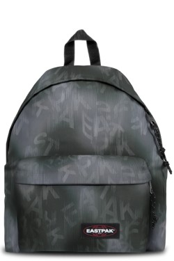 ΤΣΑΝΤΑ ΠΛΑΤΗΣ EASTPAK PADDED PAKR LETTER DYE BLACK ΜΟΝΟΘΕΣΙΑΚΗ