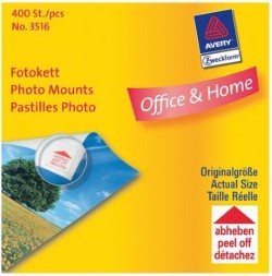 STICKERS ΔΙΠΛΗΣ ΟΨΗΣ ΦΩΤΟΓΡΑΦΙΩΝ 12*12mm.AVERY 3516 (400 ΤΕΜ.)