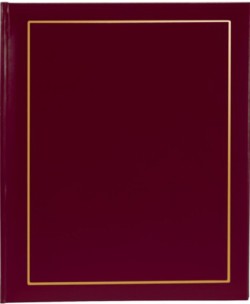 ΑΛΜΠΟΥΜ ΦΩΤ.ΜΑΓΝΗΤΙΚΟ 20 ΦΥΛΛΩΝ EVERY 24*29cm.DARK RED 23380