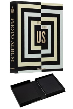 ΑΛΜΠΟΥΜ ΦΩΤ.PRINTWORKS PW00514 28*21εκ.ITS ABOUT US-BLACK MULTI