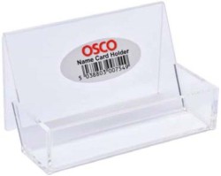 ΚΑΡΤΟΘΗΚΗ ΕΠΙΤΡΑΠΕΖΙΑ OSCO ΑΚΡΥΛΙΚΗ ΔΙΑΦΑΝΗΣ ΝΟ 7549