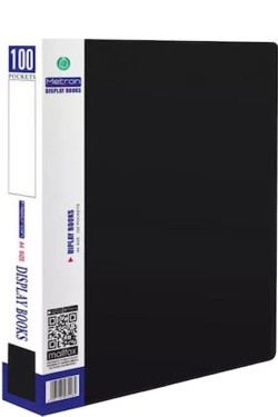 ΝΤΟΣΙΕ ΣΟΥΠΛ Α4 ΜΕ  100 ΔΙΑΦΑΝΕΙΣ ΘΗΚΕΣ METRON ΜΑΥΡΟ