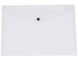 ΦΑΚΕΛΟΣ Α4 ΜΕ ΚΟΥΜΠΙ PREMIUM ΔΙΑΦΑΝΗΣ CLEAR