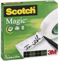 ΤΑΙΝΙΑ ΑΣΠΡΗ 3M 19MM*33M MAGIC 810 SCOTCH