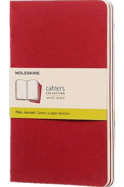 ΣΗΜΕΙΩΜΑΤΑΡΙΟ 13*21 LARGE MOLESKINE ΑΡΙΓΩΤΟ CAHIER ΣΕΤ 3ΤΕΜ.RED