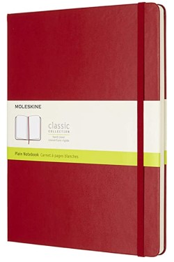 ΣΗΜΕΙΩΜΑΤΑΡΙΟ 19*25 XL MOLESKINE ΑΡΙΓΩΤΟ HARD SCARLET RED
