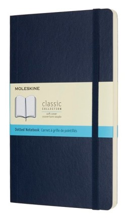 ΣΗΜΕΙΩΜΑΤΑΡΙΟ 13*21 LARGE MOLESKINE ΜΕ ΤΕΛΕΙΕΣ SAPPHIRE BLUE