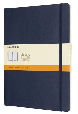 ΣΗΜΕΙΩΜΑΤΑΡΙΟ 19*25 XL MOLESKINE ΡΙΓΕ SOFT SAPPHIRE BLUE