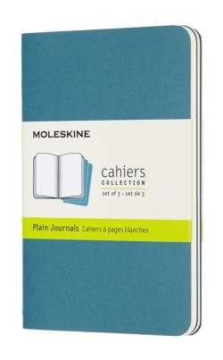 ΣΗΜΕΙΩΜΑΤΑΡΙΟ 09*14 POCKET MOLESKINE ΑΡΙΓΩΤΟ CAHIER ΣΕΤ 3ΤΕΜ.BRISK BLUE