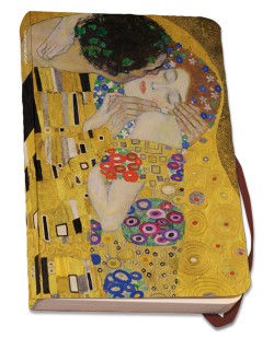 ΣΗΜΕΙΩΜΑΤΑΡΙΟ BB KLIMT-THE KISS 9,5*15cm.ΡΙΓΕ 56φ.