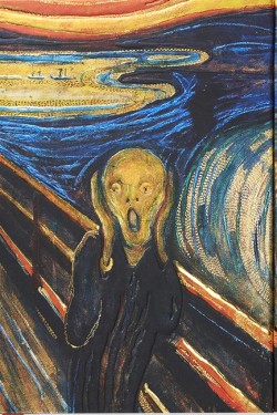 ΣΗΜΕΙΩΜΑΤΑΡΙΟ FLAME TREE LUXURY MUNCH-THE SCREAM 14,8*21cm.88Φ.ΡΙΓΕ