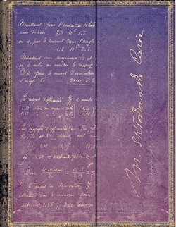 Marie Curie, Science of Radioactivity (Embellished Manuscripts Collection) Ultra Lined Hardcover Journal