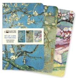 ΣΗΜΕΙΩΜΑΤΑΡΙΟ FLAME TREE MINI VAN GOGH BLOOMS 9*14,5cm.32Φ.ΡΙΓΕ ΣΕΤ 3ΤΕΜ.
