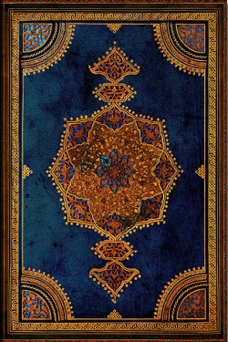 Safavid Indigo (Safavid Binding Art) Grande Unlined Hardcover Journal