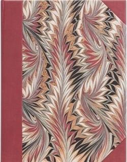 Rubedo (Cockerell Marbled Paper) Ultra Lined Hardcover Journal