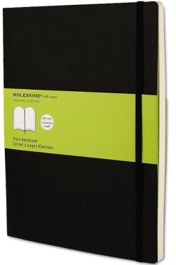 ΣΗΜΕΙΩΜΑΤΑΡΙΟ 19*25 XL MOLESKINE ΑΡΙΓΩΤΟ SOFT BLACK