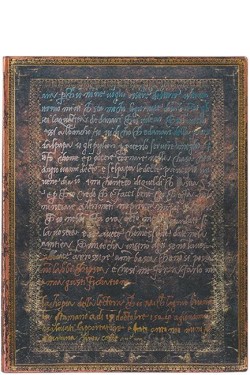 Michelangelo, Handwriting (Embellished Manuscripts Collection) Ultra Lined Softcover Flexi Journal (Elastic Band Closure)