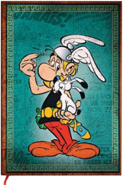 Asterix the Gaul (The Adventures of Asterix) Midi Lined Hardback Journal (Elastic Band Closure)