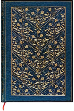 Wildflower Song Midi Lined Hardback Journal (Elastic Band Closure)