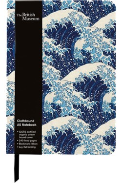 ΣΗΜΕΙΩΜΑΤΑΡΙΟ MUSEUMS & GALLERIES 15,4*21,7cm.ΡΙΓΕ HARD KATSUSHIKA HOKUSAI-THE GREAT WAVE