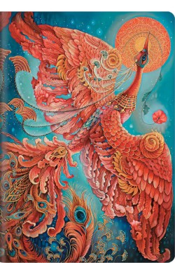 Firebird (Birds of Happiness) A5 Lined Cahier