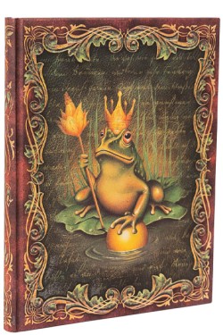 The Brothers Grimm, Frog Prince (Fairy Tale Collection) Ultra Lined Hardback Journal (Elastic Band Closure)