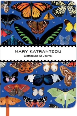 ΣΗΜΕΙΩΜΑΤΑΡΙΟ MUSEUMS & GALLERIES 15,4*21,7cm.ΡΙΓΕ HARD MARY KATRANTZOU-BUTTERFLIES