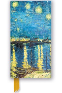 ΣΗΜΕΙΩΜΑΤΑΡΙΟ FLAME TREE SLIM SOFT VAN GOGH STARRY NIGHT OVER THE RHONE 8*15,2cm.54Φ.ΡΙΓΕ