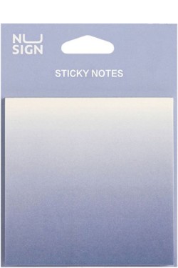 ΧΑΡΤΑΚΙΑ ΑΥΤΟΚΟΛ.DELI 74*74mm.ΡΙΓΕ 60Φ.NUSIGN OMBRE ΜΩΒ