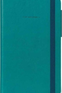 ΣΗΜΕΙΩΜΑΤΑΡΙΟ 14*21εκ.ΡΙΓΕ LEGAMI ΜΕ ΛΑΣΤΙΧΟ MEDIUM MYNOT0219 MY NOTEBOOK MALACHITE GREEN
