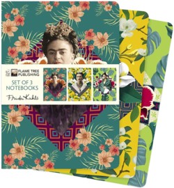 ΣΗΜΕΙΩΜΑΤΑΡΙΟ FLAME TREE STANDARD KAHLO FRIDA 14,8*21cm.32Φ.ΡΙΓΕ ΣΕΤ 3ΤΕΜ.