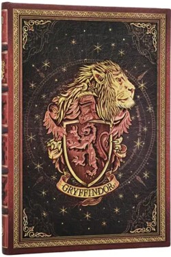 Gryffindor Journal (Harry Potter Collection) Midi Custom Lined (Elastic Band Closure)