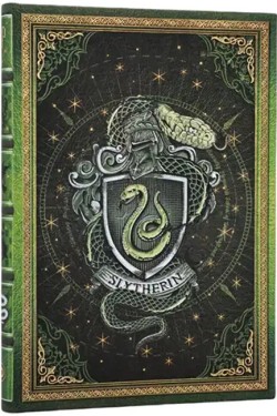 Slytherin Journal (Harry Potter Collection) Midi Custom Lined (Elastic Band Closure)