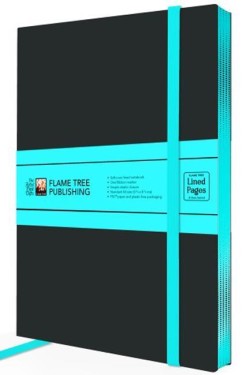 ΣΗΜΕΙΩΜΑΤΑΡΙΟ FLAME TREE SOFT ELASTIC ARTISAN BLACK 14,8*21cm.88Φ.ΡΙΓΕ