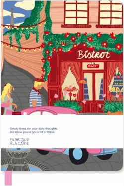 ΣΗΜΕΙΩΜΑΤΑΡΙΟ A-JOURNAL 16*21cm.ΡΙΓΕ ΥΦΑΣΜΑ PARIS