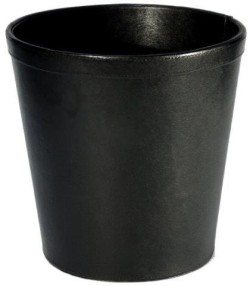 ΚΑΔΟΣ ΑΠΟΡΡΙΜΜΑΤΩΝ OSCO ΔΕΡΜΑΤΙΝΗ ΜΑΥΡΟ 9208 29cm.