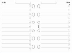 FILOFAX ΑΝΤΑΛΛΑΚΤΙΚΟ PKT TO DO