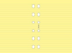 FILOFAX PKT ΣΗΜΕΙΩΣΕΙΣ ΚΙΤΡΙΝΕΣ ΡΙΓΕ