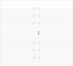 FILOFAX PRS ΜΠΛΟΚ ΛΕΥΚΟ ΡΙΓΕ