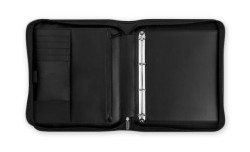 FILOFAX ΝΤΟΣΙΕ ΣΥΝΕΔΡΙΟΥ Α4 METROPOL ZIP ΜΕ ΛΑΒΕΣ BLACK