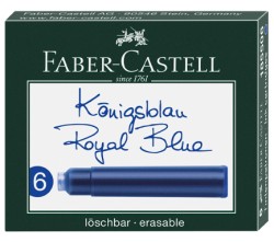 ΑΜΠΟΥΛΕΣ FABER 6ΤΕΜΑΧΙΑ ΜΠΛΕ