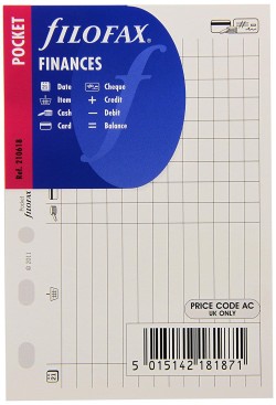 FILOFAX PKT ΣΗΜΕΙΩΣΕΙΣ FINANCES