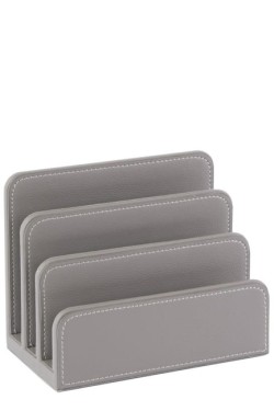ΦΑΚΕΛΟΣΤΑΤΗΣ OSCO ΔΕΡΜΑΤΙΝΗ ΓΚΡΙ 3151-3267