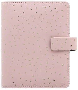 FILOFAX ΘΗΚΗ PKT CONFETTI ROSE  QUARTZ
